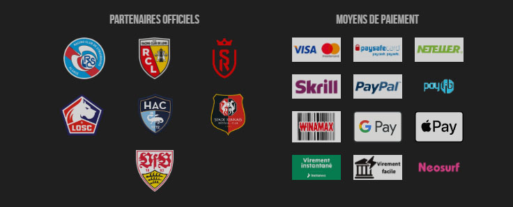 Bannière d'avertissement sur le jeu responsable et l'interdiction aux mineurs